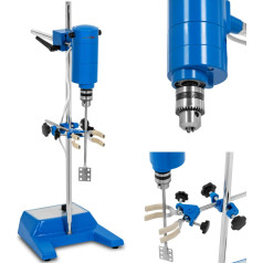 Mehāniskais laboratorijas maisītājs ar trauku skavām 20 l 1500 apgr./min