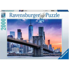 Puzzle 2d 2000 elementi Ņujorkas panorāma