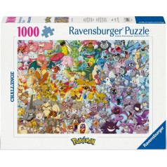 Puzzle 1000 elementi Pokemon izaicinājums