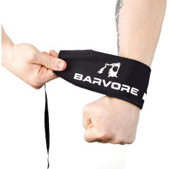 BARVORE® Premium Wrist Wraps, aproces uz plaukstas smagumu celšanai, profesionāli aproces uz plaukstas vīriešiem un sievietēm, kalnostenikai, spēka treniņiem, svarcelšanai, bodibildingam