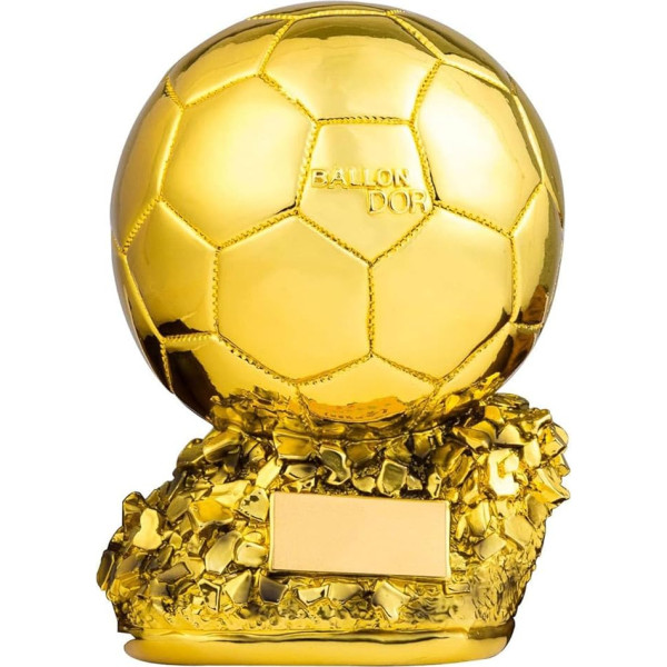 SWAYVES Futbols Zelta Globusa Mvp čempionāta trofeja Personalizēta balva Futbola līgas trofeja Fanu kolekcijas mēbeles suvenīri/16 cm