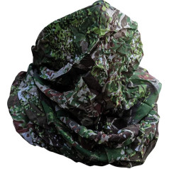 GHOSTHOOD Tube-Scarf Multifunkcionāla šalle ConCamo Green