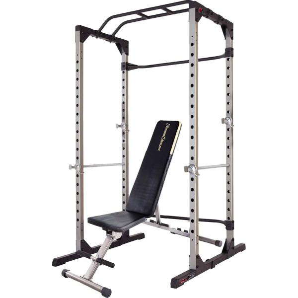 Fitnesa realitāte 810XLT Super Max Power Cage, izturīga spēka stacija ar 363 kg slodzes ietilpību