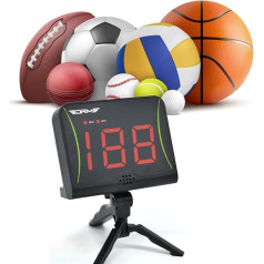 OYE Tennis Speed Radar Tennis Gift Sport Speed Tester Hands-Free Speed Gun for Tennis Baseball Golf Pitching Catching Speed Sensor