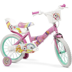 TOIMSA Unisex jauniešu velosipēds 85-16219_8422084162191 Unicorn, 16 collu, 5/8 gadi