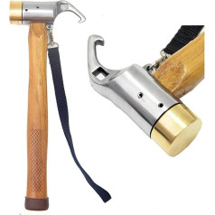 Telts āmurs Kempings āmurs Tents Stake Remover Extactor Camping Tent Peg Mallet Puller Multifunctional Tool for Tent Pins