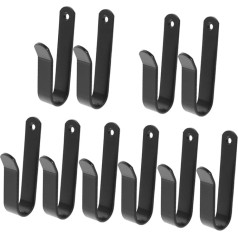 WESIEVYA 10 Sets Ski Holder Skateboard Hook Hanger Surfboard Wall Shelf Surfboard Wall Hook Wall Hanger Metal Wall Hook Surfboard Wall Mount