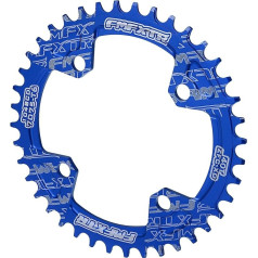 X AUTOHAUX 104 mm velosipēda platuma ķēdes gredzena kloķvārpstas zobu plāksne