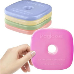 5 x MagicGel Lunch Box Cooler Slim Fit Jūsu pusdienas atdzist svaigi un kraukšķīgi