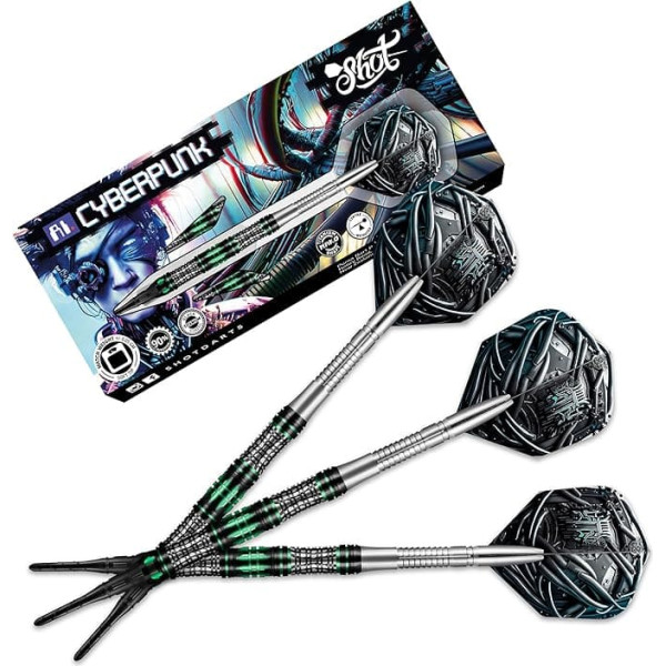 Šāviens AI Cyberpunk 90% Soft Darts