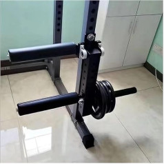 Leg Power Cage Rack Rack pielikumi - kāju preses piestiprinājums Foam Hook Extension un Curl Machine mājas trenažieru zāles ķermeņa svara treniņiem