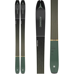 ATOMIC N Backland 95 Black/Green Slēpes, Unisex pieaugušajiem