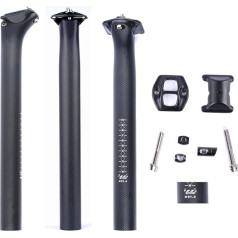 ESEN SP 3k Carbon 27.2/31.6 mm x 350 / 400 mm Velosipēdu sēdekļa statīvs Kalnu velosipēds / Road Bike BMX Seat Post Tube Seatpost Sēdekļa statīvs