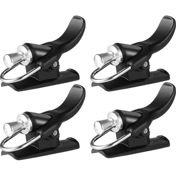 4 Pack Cannon Surf Fishing Throwing Aid Jūras makšķerēšana Throwing Cannon Trigger Jūras makšķerēšana Rod Trigger Clamps Finger Guard atbalsts