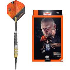 Mērķa šautriņu komplekts Raymond van Barneveld RVB 95 4th Gen 95% Tungsten Soft Darts Set