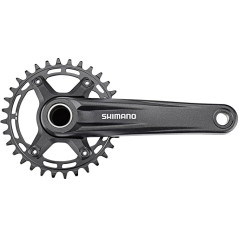 Shimano Unisex - Pieaugušo FC-MT510-1 kloķvārpstu komplekts, melns, viens izmērs