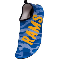 FOCO NFL Team Camo Gym Aqua Shoes Men's Water Socks, Team colour, 9-10