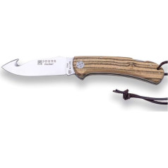 Joker Skinner Cocker NB135 saliekamais nazis 9 cm Bocote Wood rokturis Ādas siksna Makšķerēšana Kempings Pārgājieni rīks