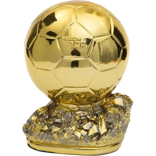 HLUONGTN Zelta balons Futbola trofeja Futbola trofeja 26 cm / 10,2 collu