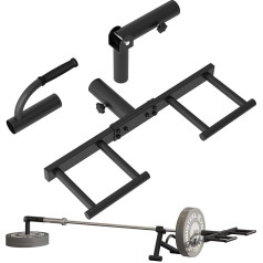 T Row Pielikums Viking Press Landmine Grip Pielikums Svaru celšana Landmine Grip Fits Standard vai Olympic Barbells Stiprināt muguras un pamatnes muskuļus