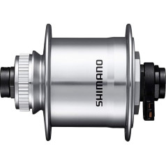 SHIMANO Unisex - Pieaugušajiem DH-UR705-3D Rumbas Dynamo, melns, 32 caurumiņi