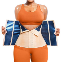 TrainingGirl Sieviešu jostas treneris Trimmer Corset Svara zudums vēders Wrap Workout Belt sviedri vēders sporta josta Sauna Suit