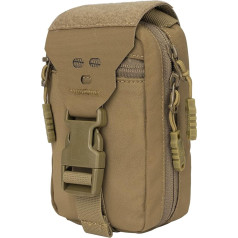 TOPTACPRO noņemama taktiskā medicīniskā soma Rip-Away MOLLE IFAK soma kempingam medībām ceļošanai 500D Cordura neilons