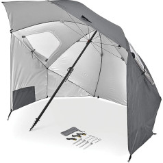 Sport-Brella Premiere XL UPF 50+ lietussargu pārvalks aizsardzībai no saules un lietus (9 pēdas)