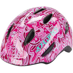 Giro Unisex jauniešu velosipēdu ķivere Scamp, Rozā ziedu zeme, XS (45-49 cm)