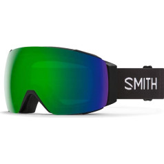 Smith Optics I/O MAG Slēpošanas snovborda brilles Black 22 ChromaPOP Green Mirror Sun