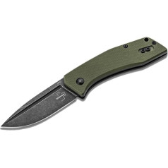 Boker Plus® Worldwide 2.0 kabatas nazis - legāls EDC divroku nazis ar klipsi - slipjoint kabatas nazis ar G10 rokturi zaļš - saliekamais nazis ar melnu asmeni - profesionāls āra saliekamais nazis