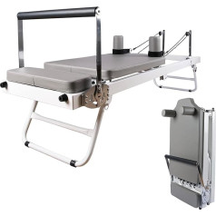 AAADRESSES Pilates Machine & Equipment, Foldable Pilates Reformer, for Home Use and Training in the Gym, Up to 220 kg Weight Capacity, for Beginners