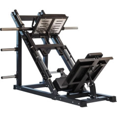 ION Fitness Squat and Leg Press Plus - atbalsta svara ietilpību līdz 360 kg - mājas un pusprofesionāliem trenažieriem