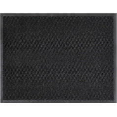andiamo Verdi durvju paklājs iekštelpām un slēgtām telpām ar pretslīdes pamatni, durvju paklājs - 120 x 180 cm, antracīts