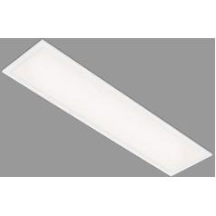 Briloner Leuchten - LED panelis, LED griestu gaisma, griestu gaisma, 22 vati, 2200 lūmeni, 4000 Kelvīnu, balta, 1000 x 250 x 60 mm (D x Š x V), 7067-016