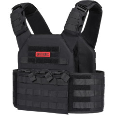 OneTigris Тактический жилет Plate Carrier Airsoft Vest Chest Protector для пейнтбола Полиция Softair