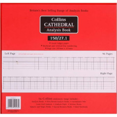 Collins Cathedral 150/27.1 Haushaltsbuch 27 Spalten Haben 96 Seiten 297 x 315 mm