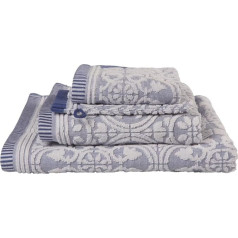 Pip Studio Tile de Pip Sauna Towel Blue Izmērs 100 x 180 cm