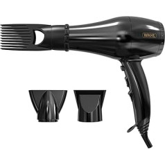 Wahl Haartrockner, PowerPik 3000, Haartrockner für Damen, Haartrockner mit Pikanschluss, Afro-Haartrockner, karibisches Haar, drei Heizstufen, Anti-Frizz-Trocknung