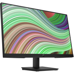 HP V24v G5 FHD monitors 60,5 cm (23,8 collas), 1920 x 1080 pikseļi (16:9), 75 Hz, Full HD, AMD FreeSync, Joypad OSD poga, zilās gaismas filtra režīms, VGA, HDMI 1.4, slīpēšanas funkcija, videi draudzīgs, melns