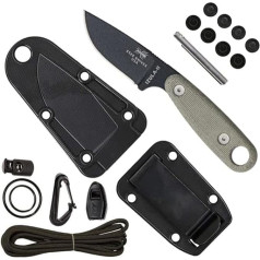 ESEE - Randall's Adventure Esee Izula II Black ar komplektu