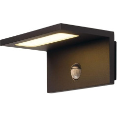 SLV LED Wandlampe ANGOLUX S für die Außenbeleuchtung von Wänden, Wegen, Eingängen, LED Strahler, Wand-Leuchte aussen, Down-Light, Aussenleuchte LED, Gartenlampe, Wegeleuchte, LED Inside, 9,8W,