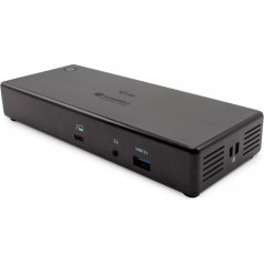 Dokēšanas stacija tb3/usb-c dual dp 4k dock pd 85w