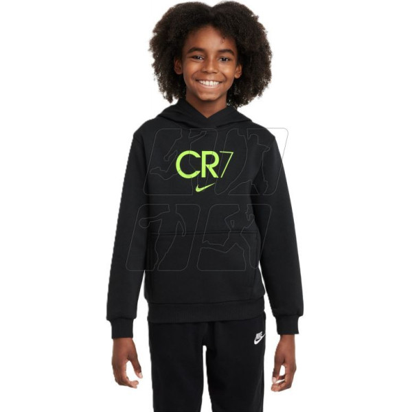 CR7 Club Fleece Jr sporta krekls HF4348-010 / L (147-158cm)