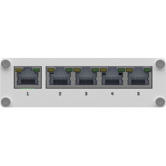 Rūpnieciskais komutators tsw110 5xgigabit ethernet