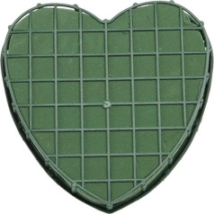 EXCEART Frischblumen Floral Foam Premium Floral Foam Green Wet Foam Blocks Heart-Shaped 21 x 20 x 3 cm Floral Sponge for Flower Foam