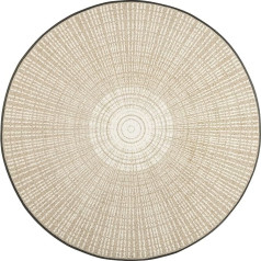 mazgāt+žāvēt Paklājs Cascara Beige 115 x 115 cm Mazgājams lietošanai iekštelpās un ārpus telpām