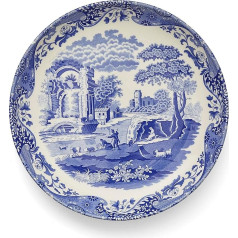 Spode - Blue Italian - Makaronu bļoda - 12 x 12 collas