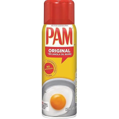 PAM Original Cooking Spray Canola Oil - nepielipstošs ēdiena gatavošanas līdzeklis 170 g