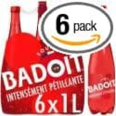 Badoit - Ūdens, Gaensäurehalz, sarkans, 6 x 1 l